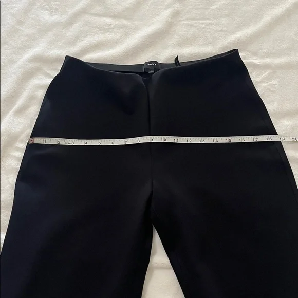 Theory Black Cropped Women's Pants - Picture 7 of 12